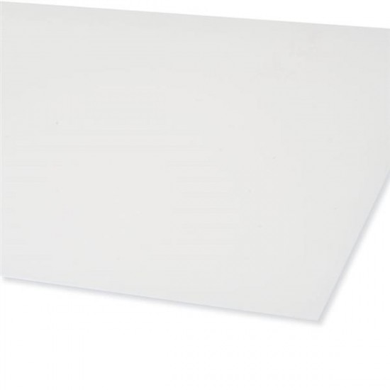 ΠΛΑΣΤΙΚΑ ΦΥΛΛΑ Λευκά από Παλυστερόλη 50 x 35 x 0,1 cm